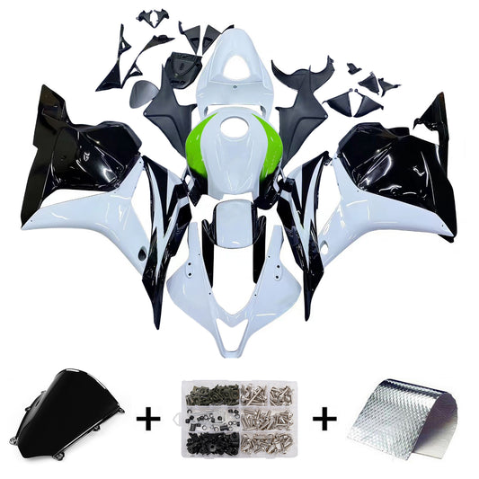 Carene 2009-2012 Honda CBR 600 RR Bianco & Nero Hannspree Generic