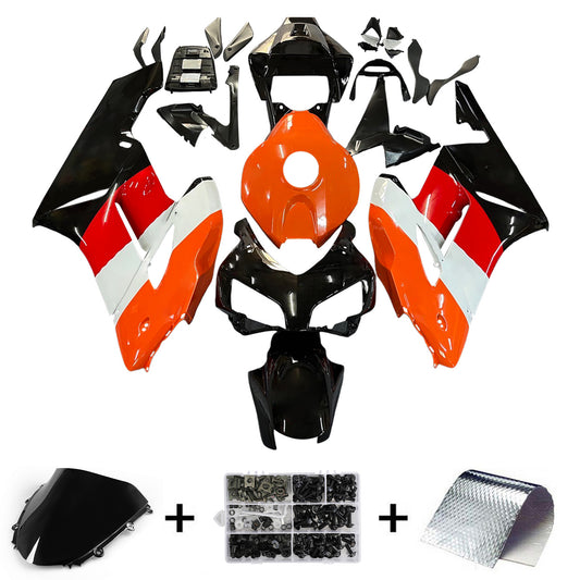 Carene 2004-2005 Honda CBR 1000 RR Nero Arancio Repsol Racing Generico