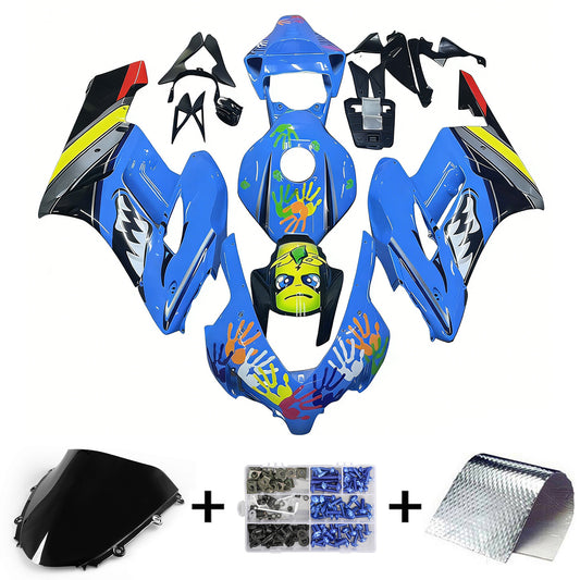 Amotopart Honda CBR1000RR 2004-2005 Kit carena Carrozzeria Plastica ABS