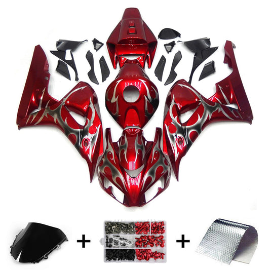 Amotopart Honda CBR1000RR 2006-2007 Kit carena Carrozzeria Plastica ABS