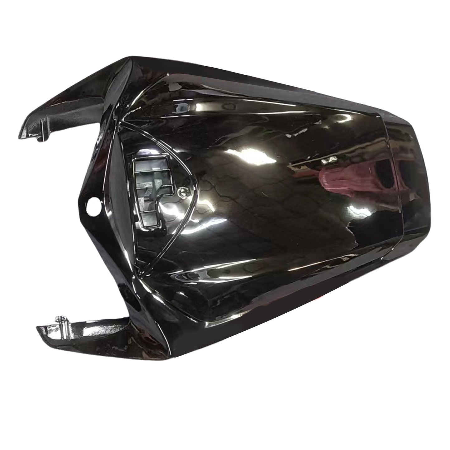 Carene 2008-2011 Honda CBR 1000 RR Black & Cherry Red Flame Racing Generico