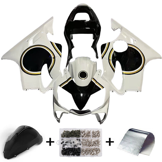 Carene 2001-2003 Honda CBR 600 F4i White & Black Lucky Strike Generic