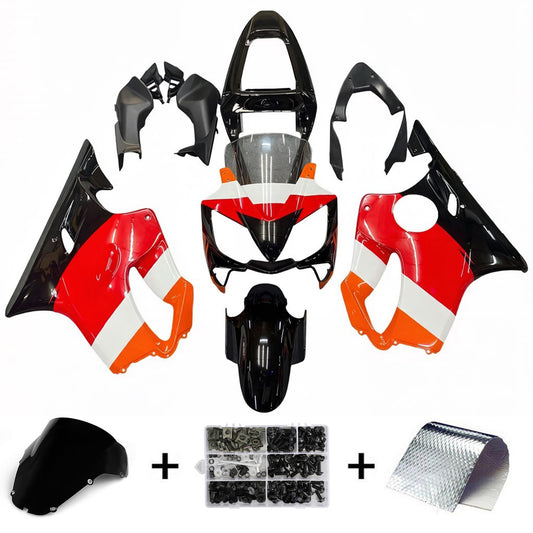 Amotopart Honda CBR600 F4i 2001-2003 Kit Carenatura Carrozzeria Plastica ABS