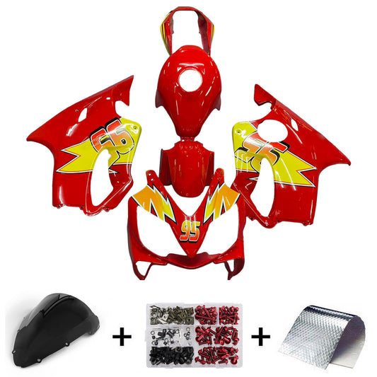 Kit carenatura iniezione plastica ABS per Honda CBR600 F4i 2004-2007