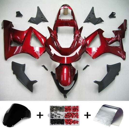 Amotopart Honda CBR929RR 2000-2001 Disory Kit Body Plastic Abs