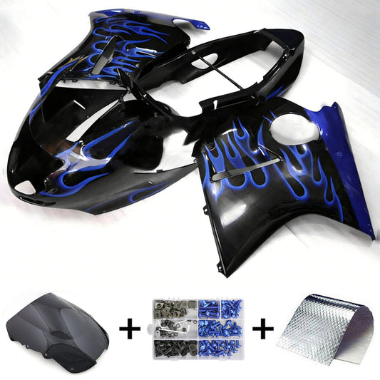 Amotopart Kit Carena Honda CBR1100XX SuperBlackBird 1996-2007 Carrozzeria ABS