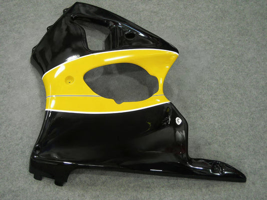 Amotopart 2000-2002 Kawasaki ZX6R Cladding Black & Yellow Kit