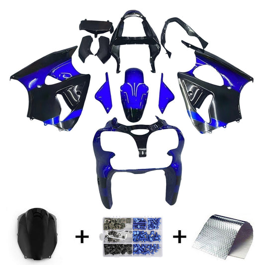 Carrozzeria kit carenatura iniezione Kawasaki ZX6R 636 2000-2002, ZZR600 2005-2008