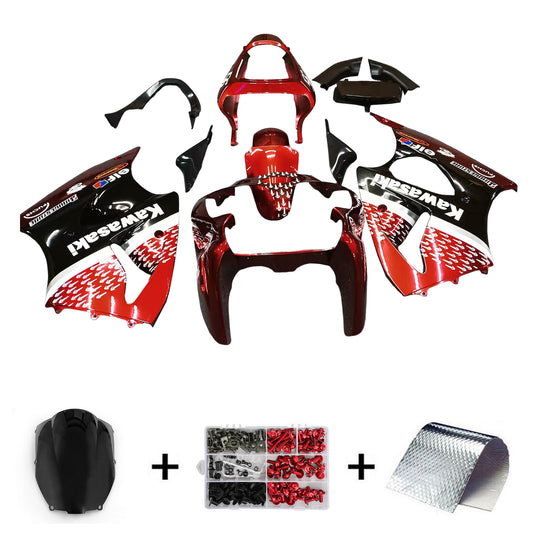 2000-2002 Kawasaki ZX6R 636 2005-2008 ZZR600 Kit carenatura iniezione Carrozzeria