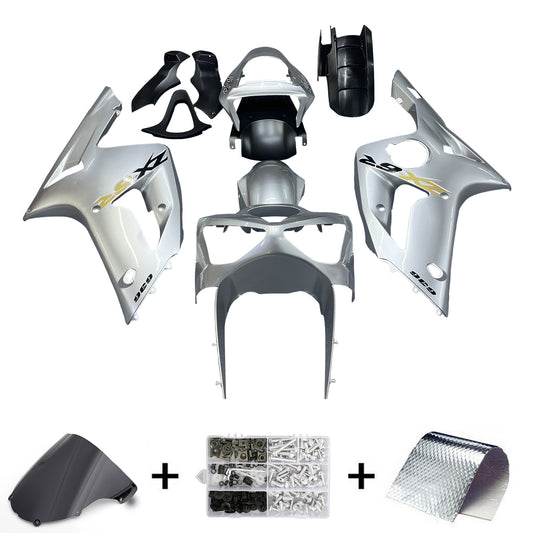 Amotopart 2003-2004 Kawasaki ZX6R Cladding Kit epatico