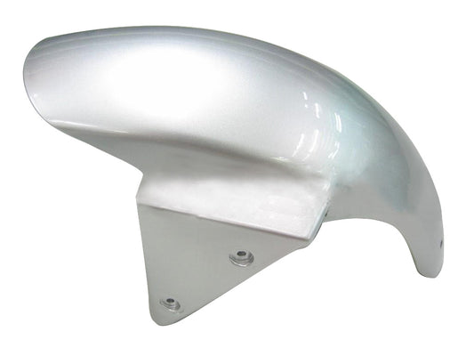 Carene 2003-2004 Kawasaki ZX6R 636 Silver & Blue Flame Ninja Generico