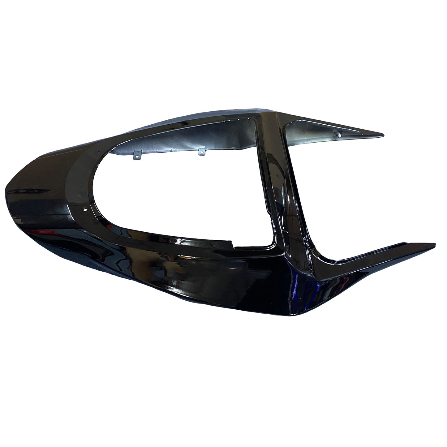 Amotopart 2003-2004 Kawasaki Zx6r Cladding Black & Green Flame Kit