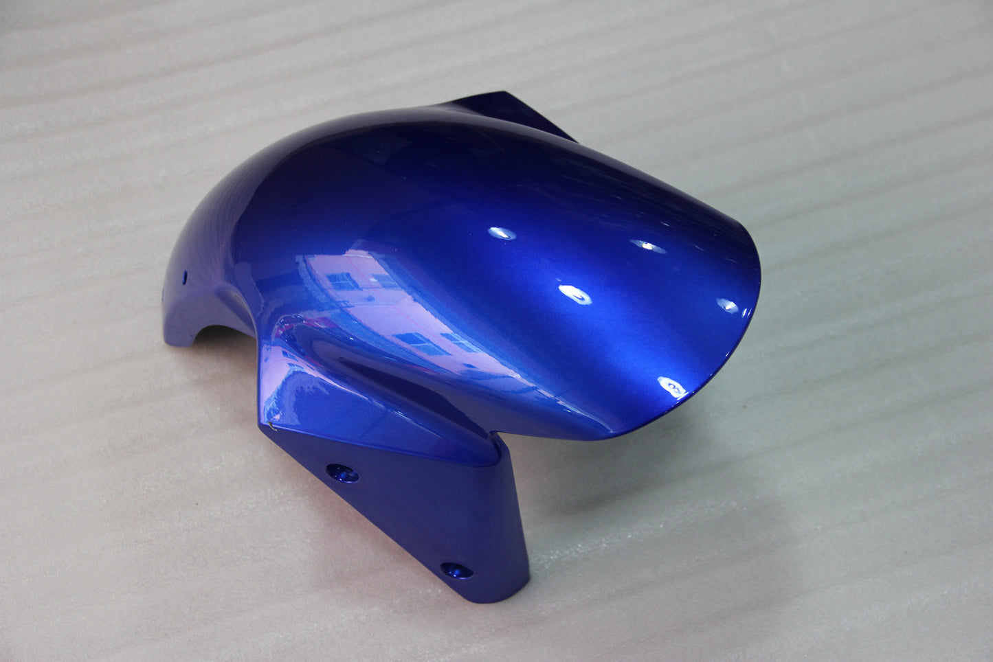 Amotopart 2003-2004 Kawasaki ZX6R Cladding White & Blue Kit