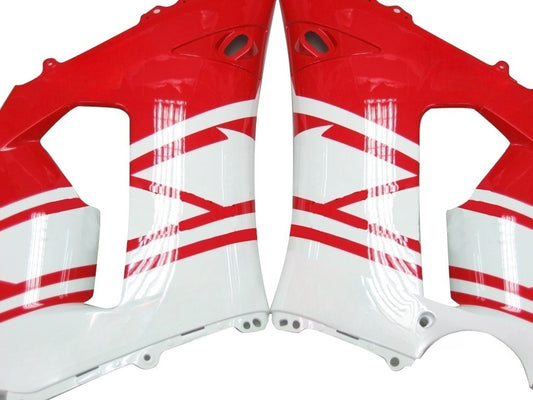 Carene 2005-2006 Kawasaki ZX6R 636 Rosso Bianco Nero Ninja Generico