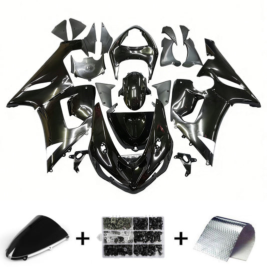 Amotopart Kawasaki ZX6R 636 2005-2006 Kit Carena Carrozzeria Plastica ABS