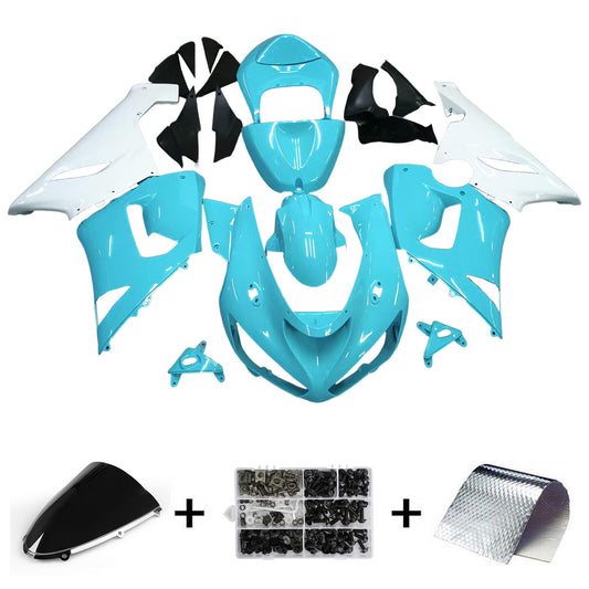 Kit carenatura iniezione in plastica ABS adatto per Kawasaki ZX6R 636 2005-2006