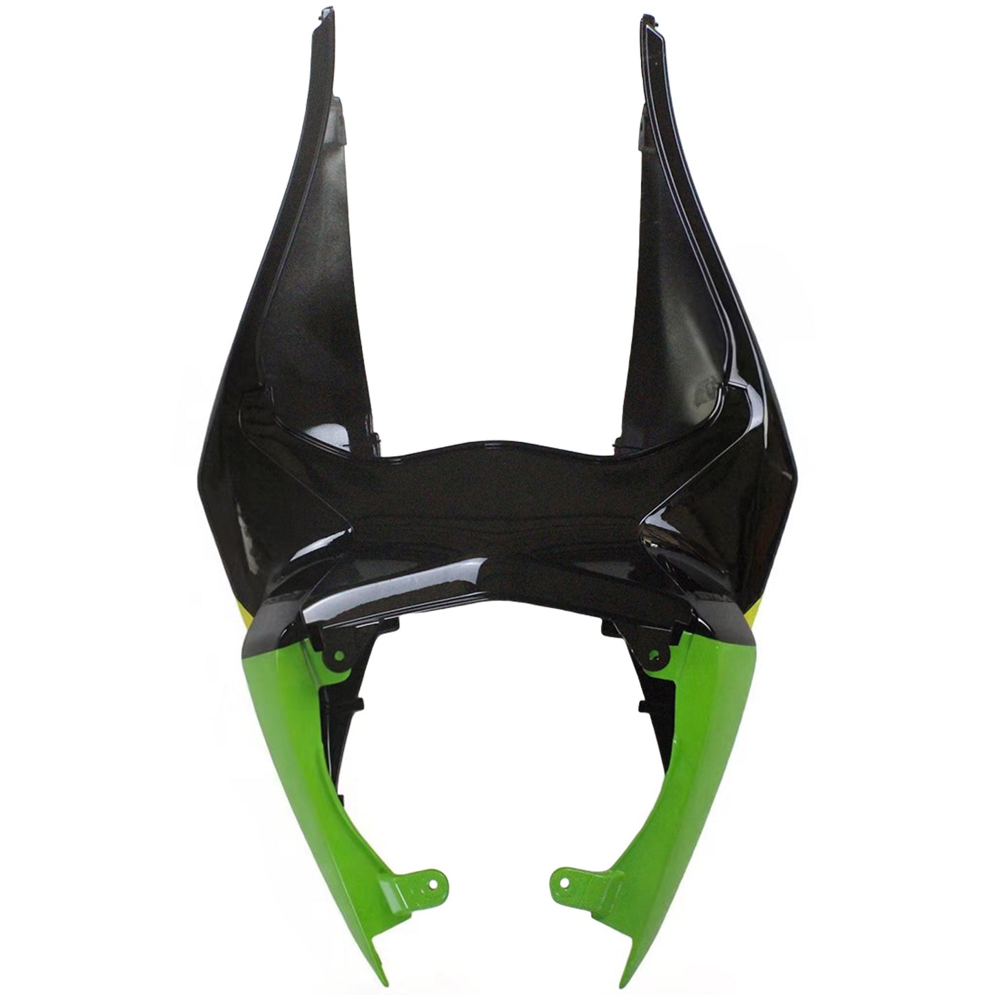 Amotopart Kawasaki 2009-2012 ZX6R 636 Kit di rivestimento colorato nero