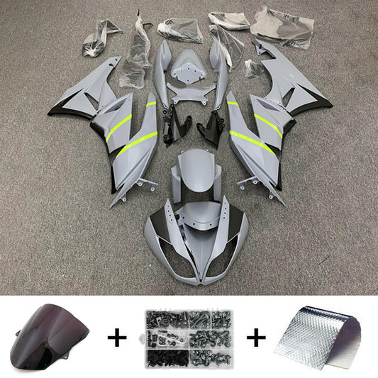 Amotopart Kawasaki ZX6R 636 2009-2012 Kit carena Carrozzeria Plastica ABS