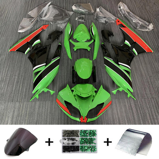 Amotopart Kawasaki ZX6R 636 2009-2012 Kit carena Carrozzeria Plastica ABS