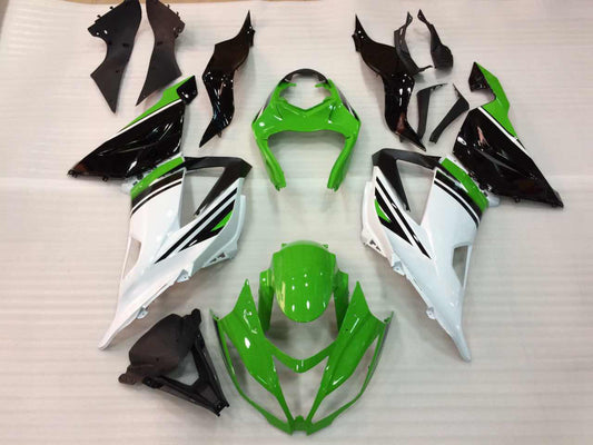 Carene 2013-2018 Plastiche Kawasaki ZX6R 636 Verde Bianco Ninja Generic