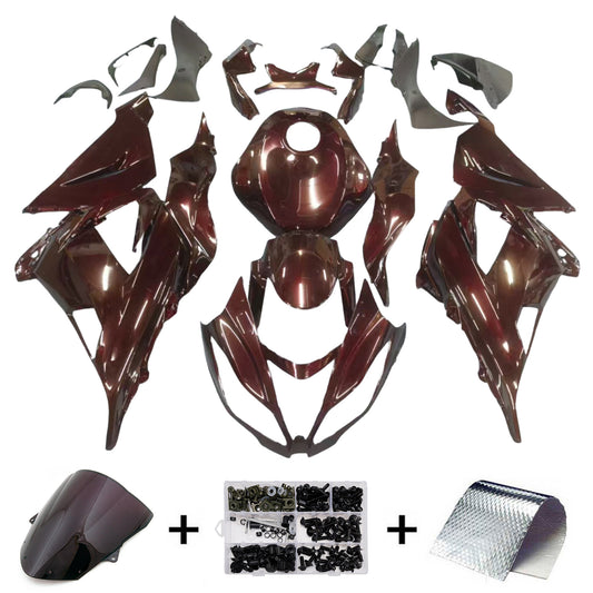 Kit carenatura iniezione in plastica ABS adatto per Kawasaki ZX6R 636 2013-2018
