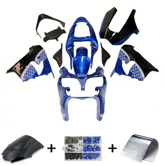 Kit carenatura iniezione Kawasaki ZX9R 2000-2001 Carrozzeria plastica ABS
