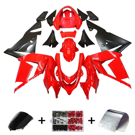 Carene 2004-2005 Kawasaki ZX10R Rosso e Nero Ninja Racing Generico