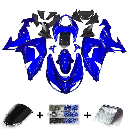 Carene 2006-2007 Kawasaki ZX 10R Blu Ninja Racing Generico
