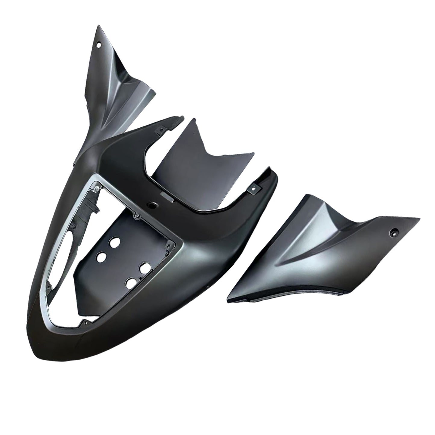 Amotopart Kawasaki ZX10R 2006-2007 Kit di rivestimento nero in eccuiting