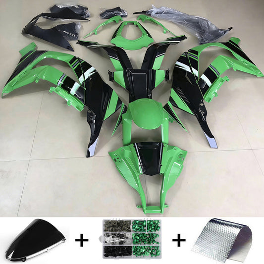 Amotopart Kawasaki ZX10R 2006-2007 Kit carena Carrozzeria Plastica ABS