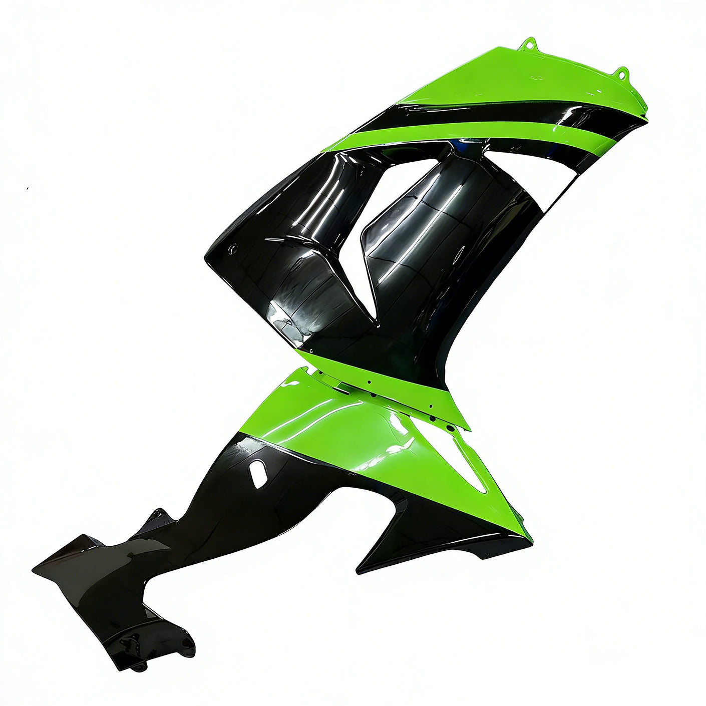 Amotopart Kawasaki ZX10R 2006-2007 Kit carena Carrozzeria Plastica ABS