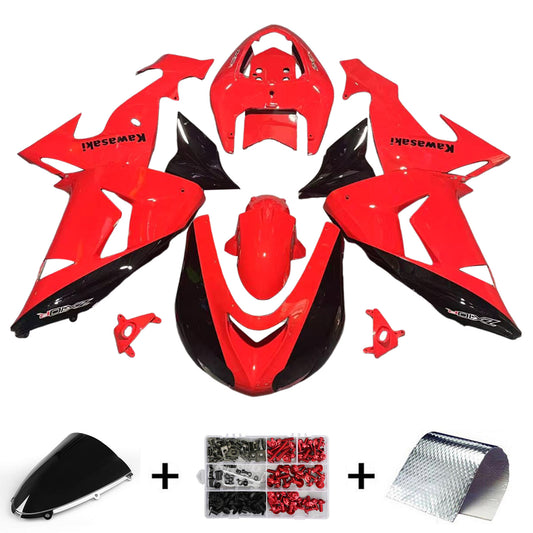 Amotopart Kawasaki ZX10R 2006-2007 Kit carena Carrozzeria Plastica ABS