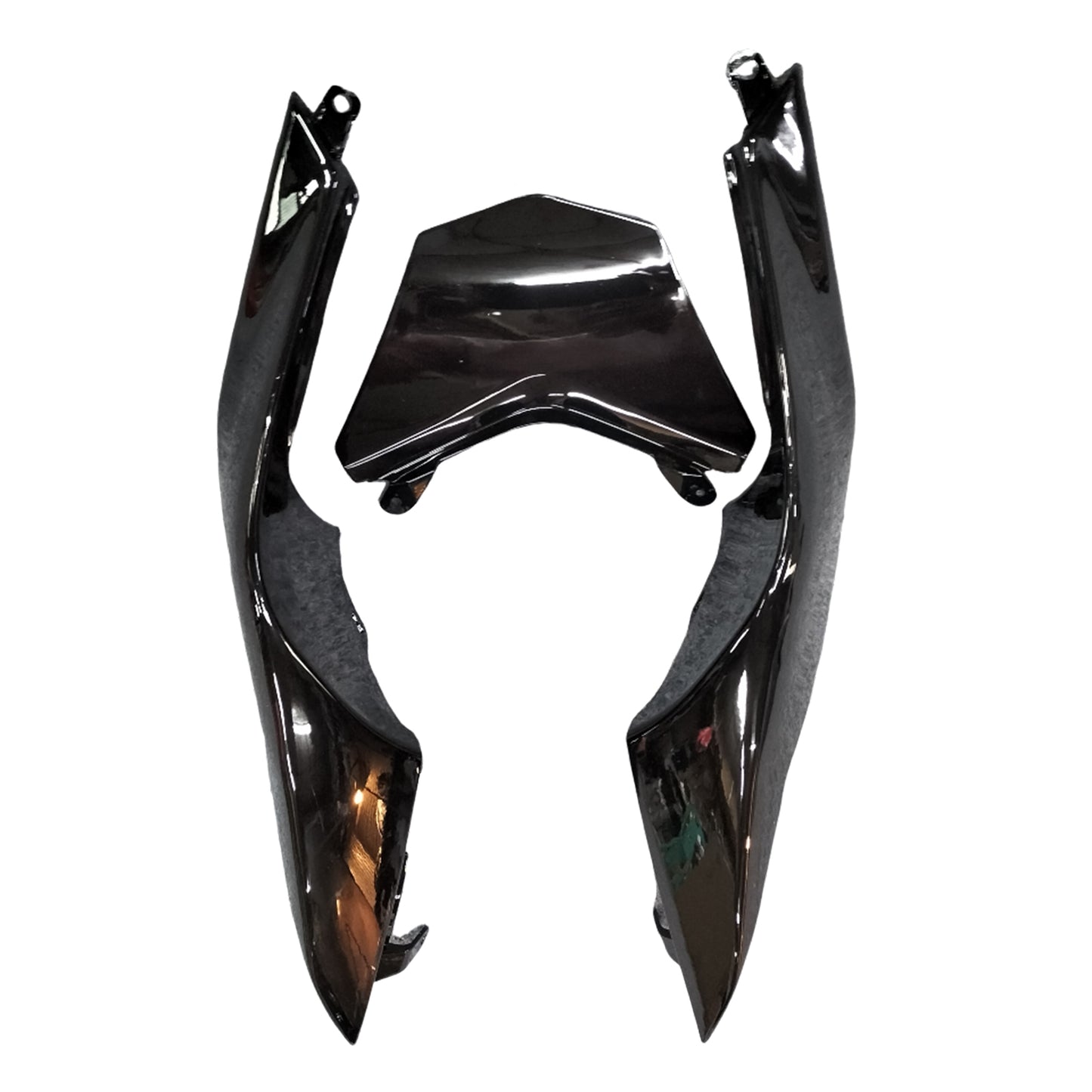 Amotopart Kawasaki ZX10R 2008-2010 Black con kit di vendita logo
