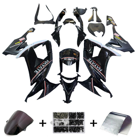 Amotopart Kawasaki ZX10R 2008-2010 Kit carena Carrozzeria Plastica ABS