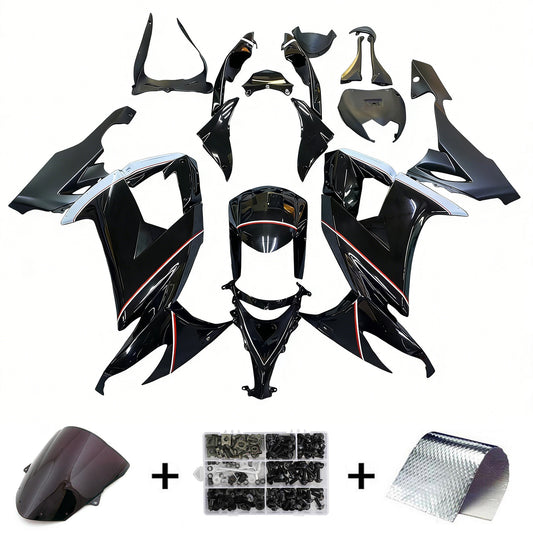 Amotopart Kawasaki ZX10R 2008-2010 Kit carena Carrozzeria Plastica ABS