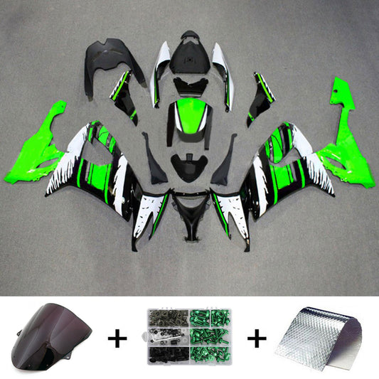 Amotopart Kawasaki ZX10R 2008-2010 Kit carena Carrozzeria Plastica ABS