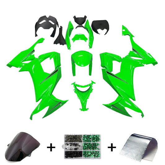 Amotopart Kawasaki ZX10R 2008-2010 Kit carena Carrozzeria Plastica ABS