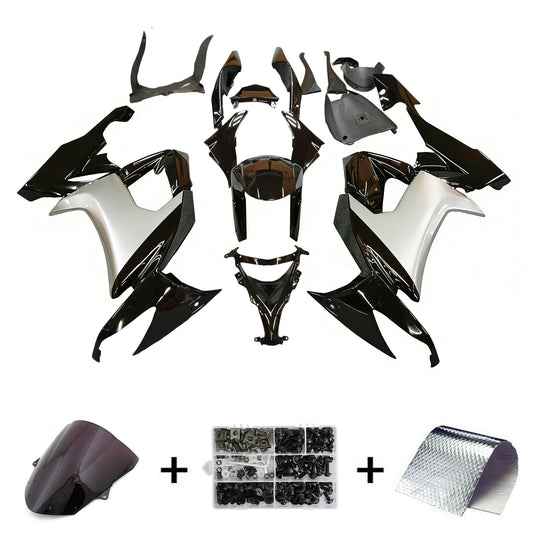 Amotopart Kawasaki ZX10R 2008-2010 Kit carena Carrozzeria Plastica ABS
