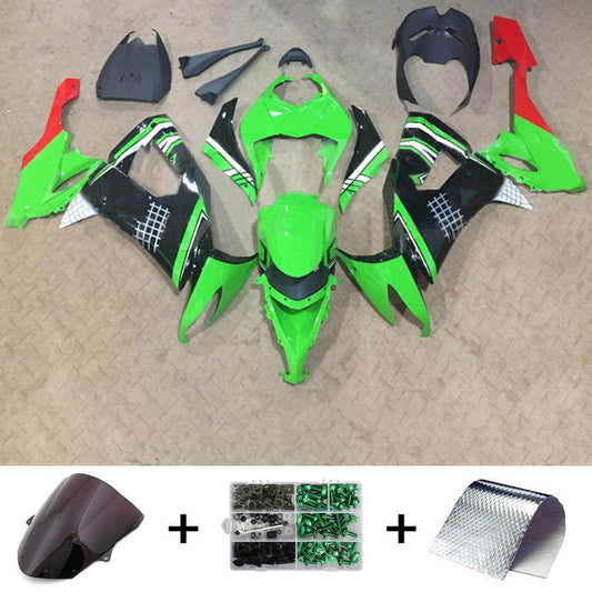 Amotopart Kawasaki ZX10R 2008-2010 Kit carena Carrozzeria Plastica ABS