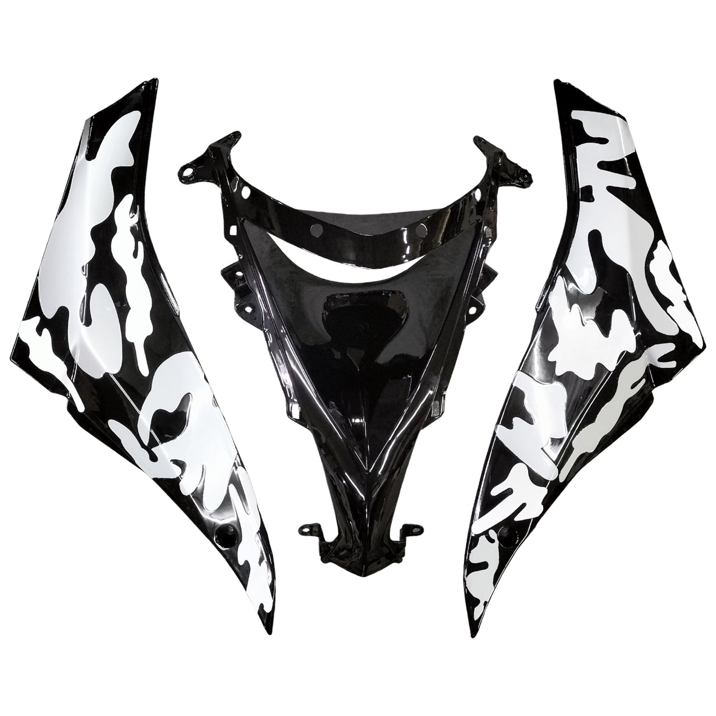 Kit carenatura iniezione in plastica ABS adatto per Kawasaki ZX10R 2008-2010