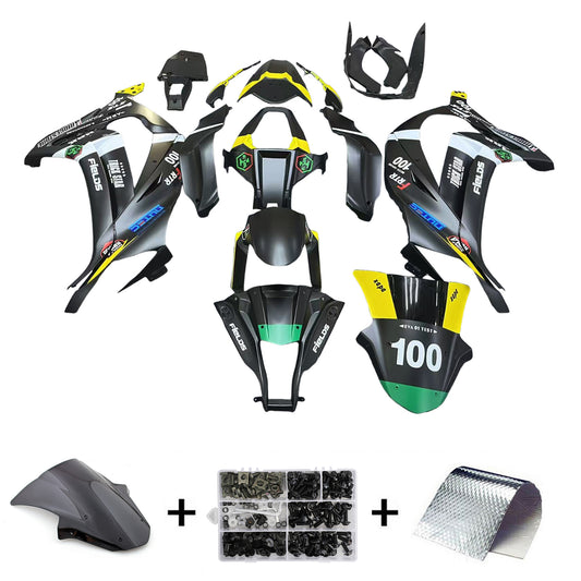 Amotopart Kawasaki ZX10R 2011-2015 Kit carena Carrozzeria Plastica ABS