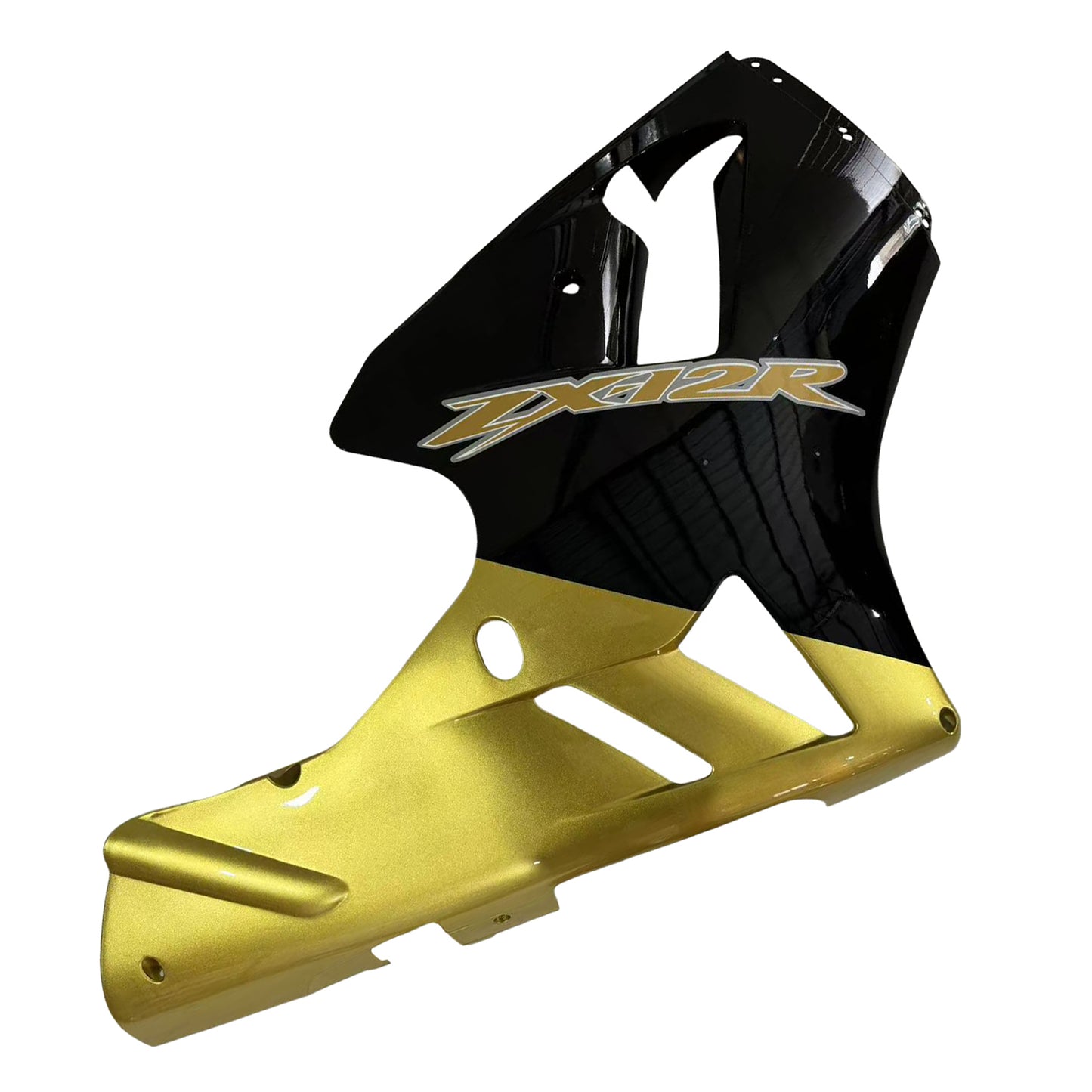 Carene 2000-2001 Kawasaki ZX12R Nero & Oro ZX12R Racing Generico