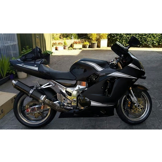 Kit carenatura Bodywork ABS in plastica adatta per Kawasaki ZX12R 2002-2005