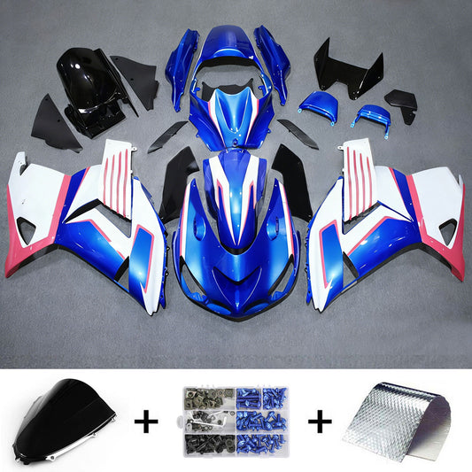 Amotopart Kawasaki ZX14R 2006-2011 Kit carena Carrozzeria Plastica ABS