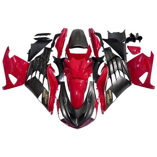 Per Ninja ZX14R 2012-2021 Rosso Bronzo Carrozzeria Carenatura ABS Stampato Ad Iniezione Plastica Set 11 # Generico