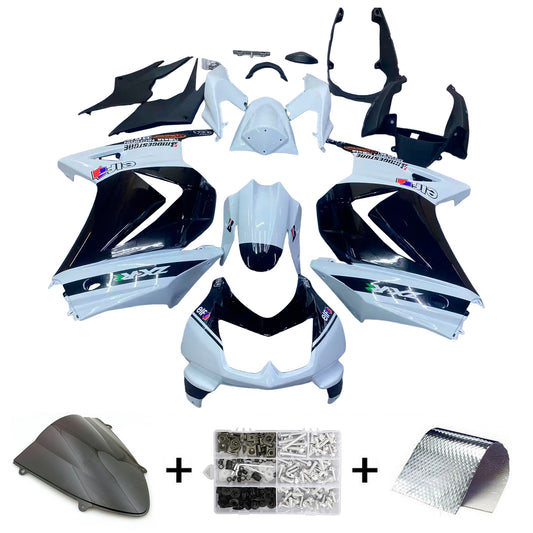 Kit carenatura BODYWORK ABS di plastica per Kawasaki EX250 Ninja250R 2008-2012
