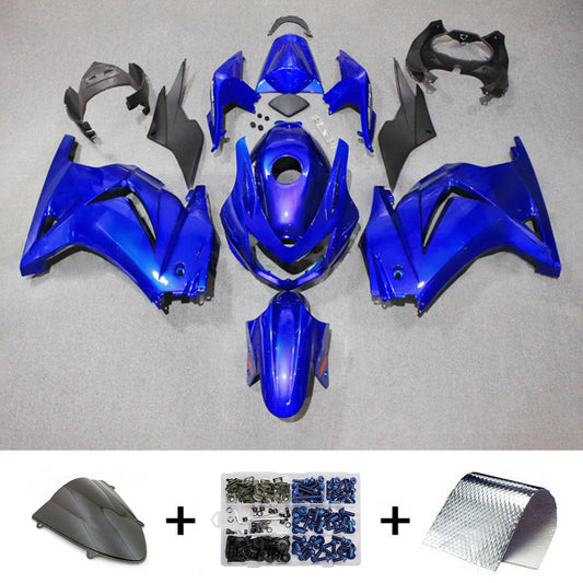 Kit carenatura iniezione in plastica ABS adatto per Kawasaki EX250 Ninja250R 2008-2012