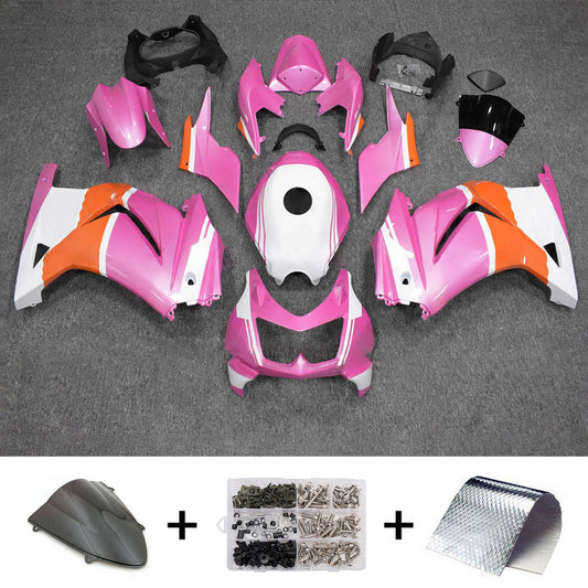 Kit carenatura iniezione in plastica ABS adatto per Kawasaki EX250 Ninja250R 2008-2012