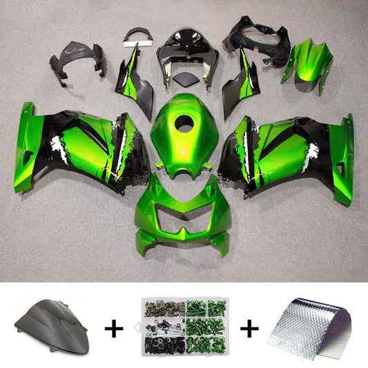 Kit carenatura iniezione in plastica ABS adatto per Kawasaki EX250 Ninja250R 2008-2012