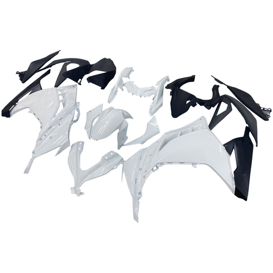 Carene 2013-2017 Plastiche Kawasaki Ninja 300R EX300R Ninja Bianco Generico